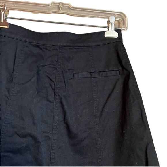 NWT! Uniqlo black chino front button long skirt. - Picture 9 of 10